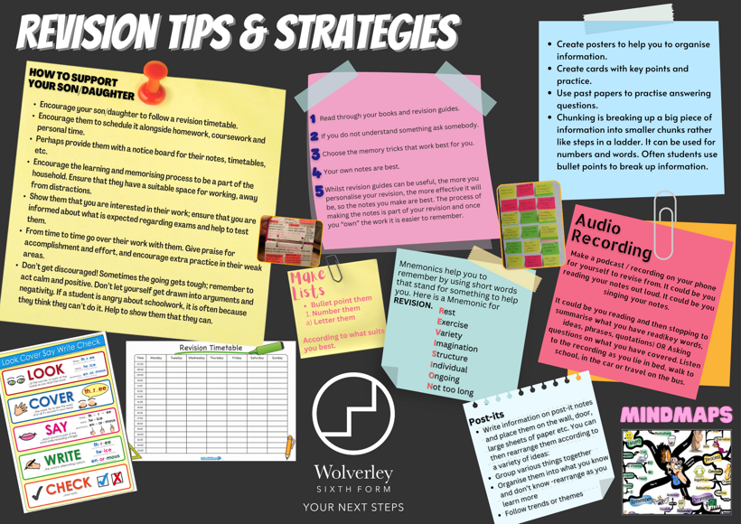 Revision Tips & Strategies W6
