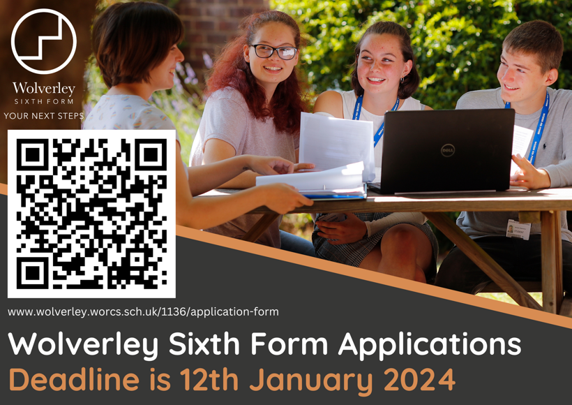 Sixth Form Application QR